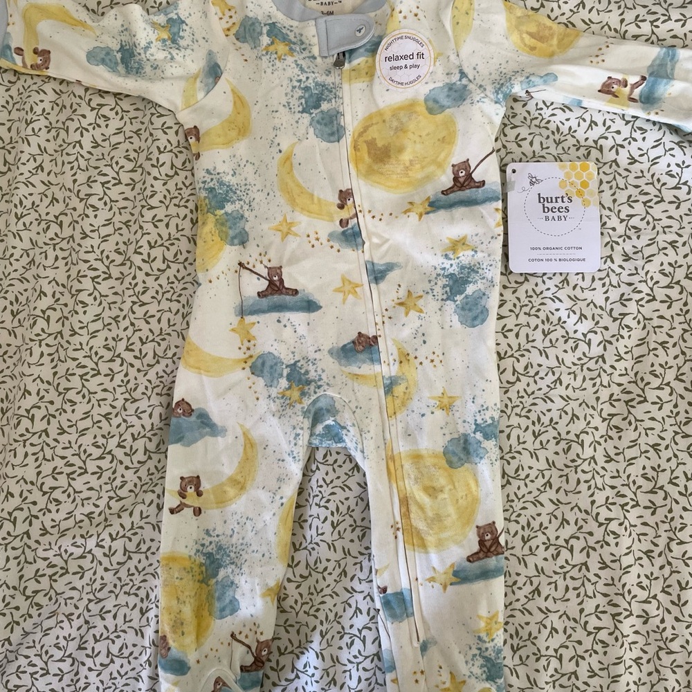 Burt's Bees Baby Organic Footie Sleeper